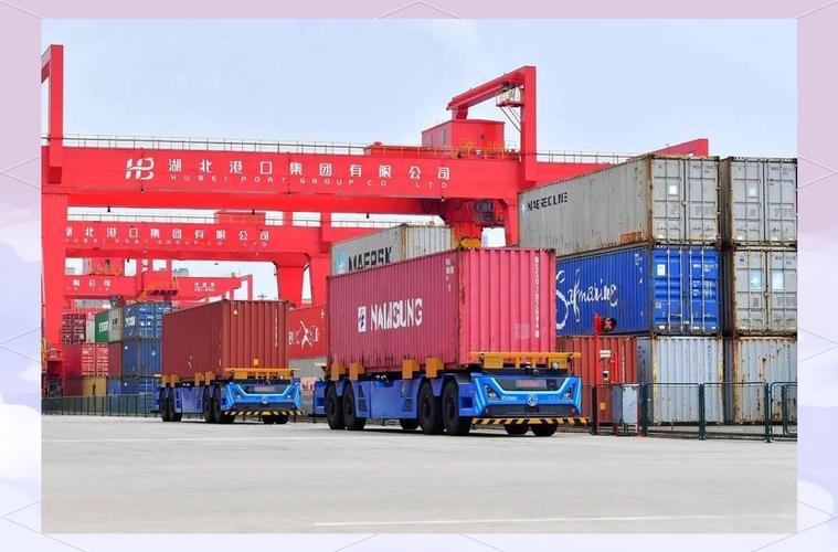 无人驾驶卡车亮相,阳逻港迎来智慧港口新时代